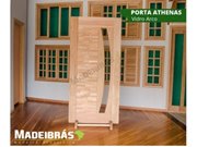 Porta Maciça de Madeira na Chácara Flora